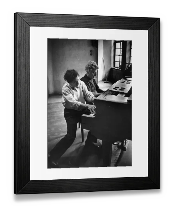Framed Print : Harpo And Chico Marx