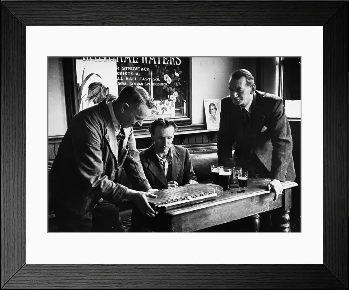 Framed Print : Shove Ha'penny Framed Print : Shove Ha'penny