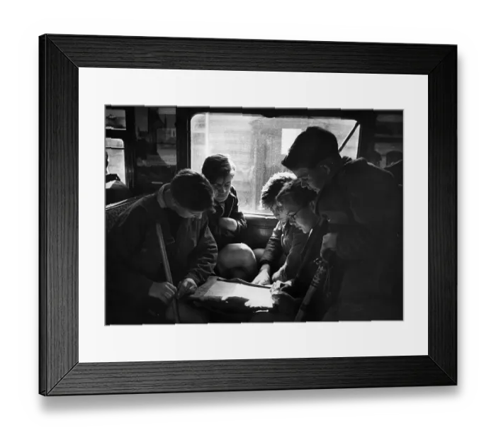 Framed Print : Sea School Hike Framed Print : Sea School Hike