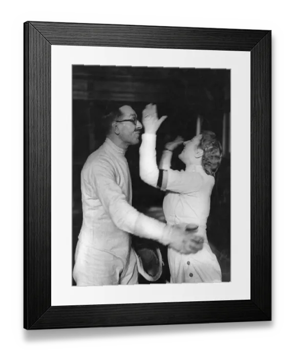 Framed Print : Basil Sapcote Wins