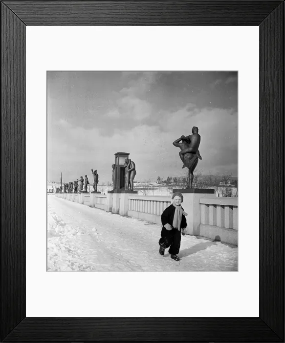 Framed Print : Vigeland Park Framed Print : Vigeland Park