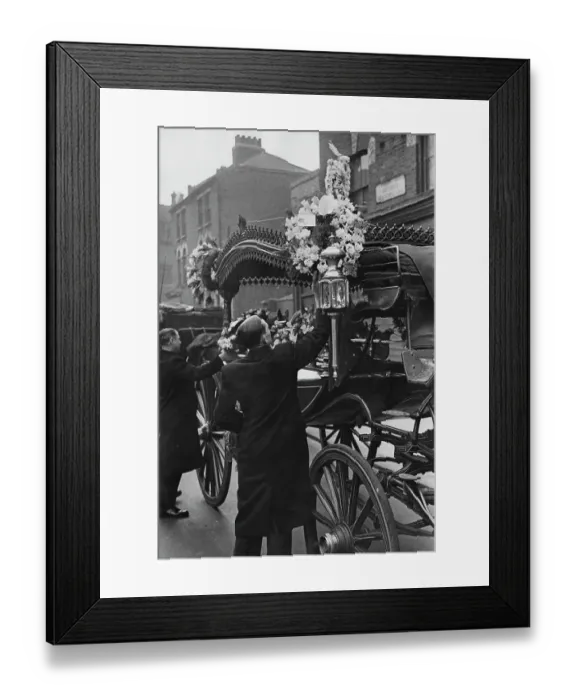 Framed Print : Battersea Funeral Framed Print : Battersea Funeral