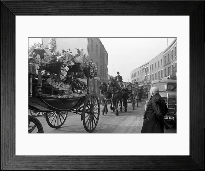 Framed Print : Funeral Procession Framed Print : Funeral Procession