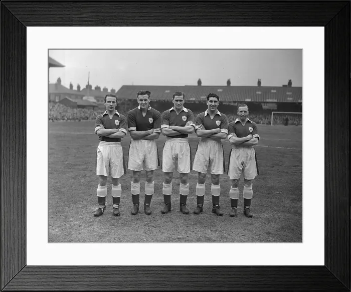 Framed Print : Famous Forwards Framed Print : Famous Forwards