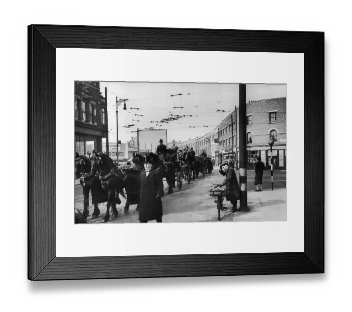 Framed Print : Battersea Funeral Framed Print : Battersea Funeral