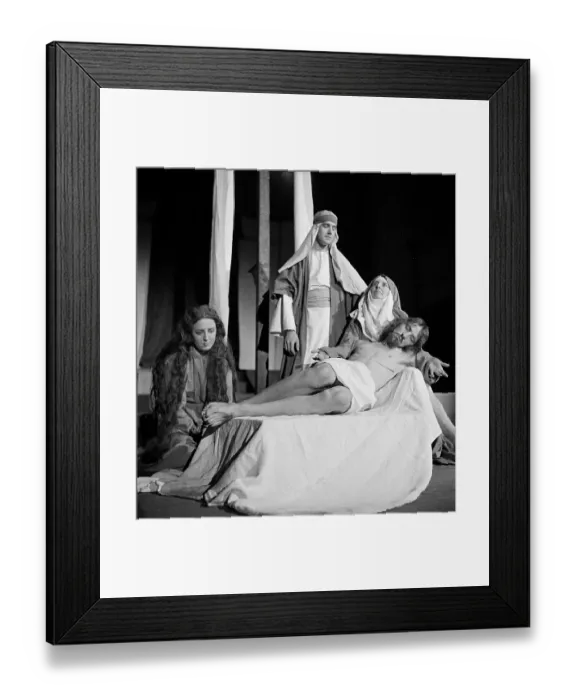 Framed Print : Religious Tableau Framed Print : Religious Tableau