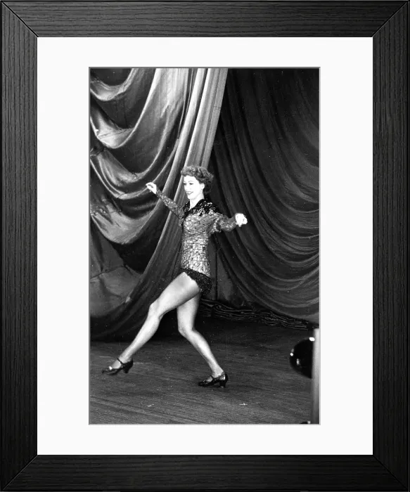 Framed Print : Powell Dancing