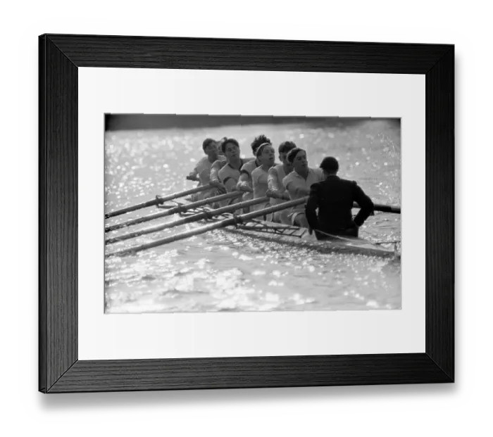 Framed Print : University Rowers Framed Print : University Rowers