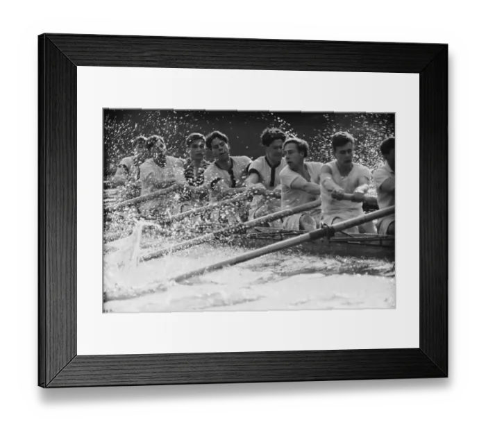 Framed Print : Oxford Rowers Framed Print : Oxford Rowers