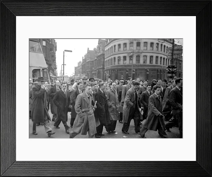 Framed Print : City Crowds Framed Print : City Crowds