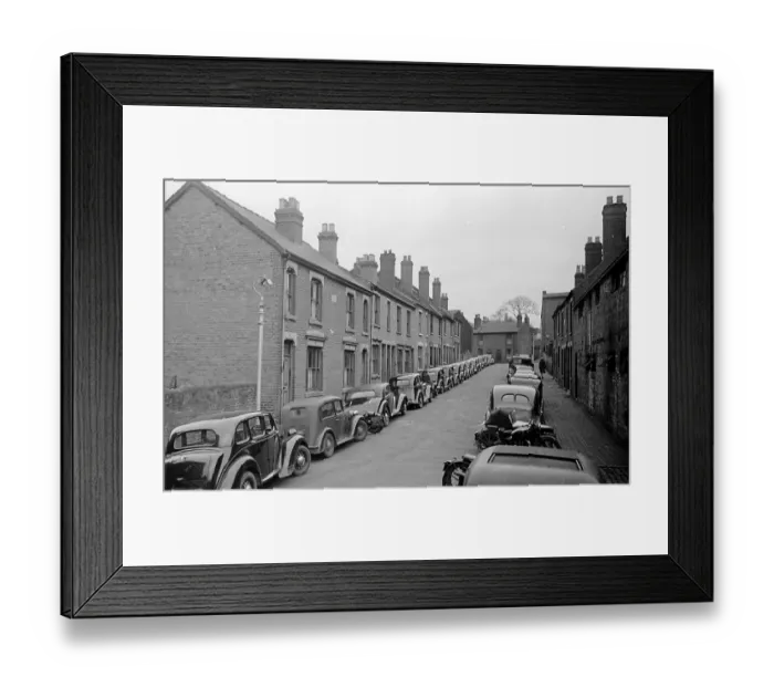 Framed Print : Cars Parked Framed Print : Cars Parked