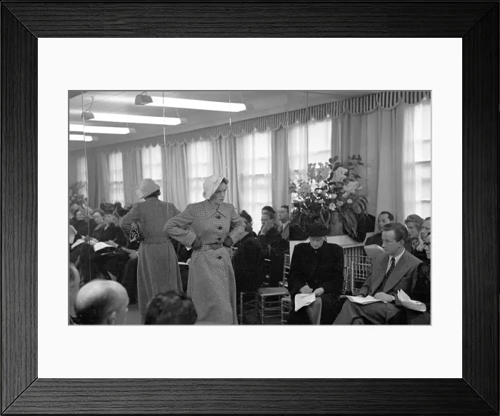 Framed Print : Reflecting Fashion Framed Print : Reflecting Fashion