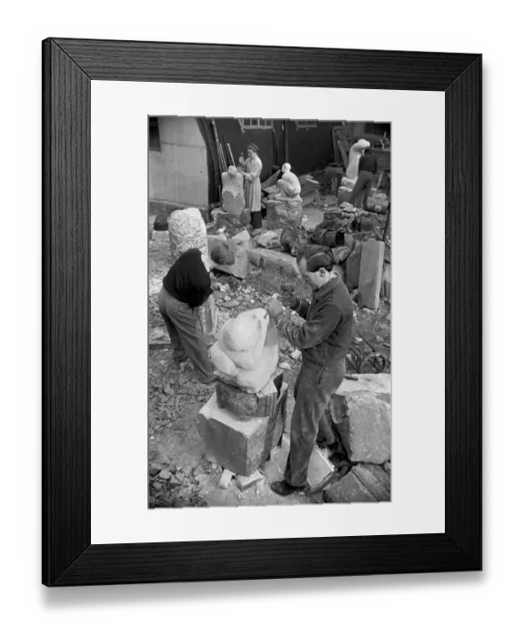 Framed Print : Bomb Site Sculpture Framed Print : Bomb Site Sculpture