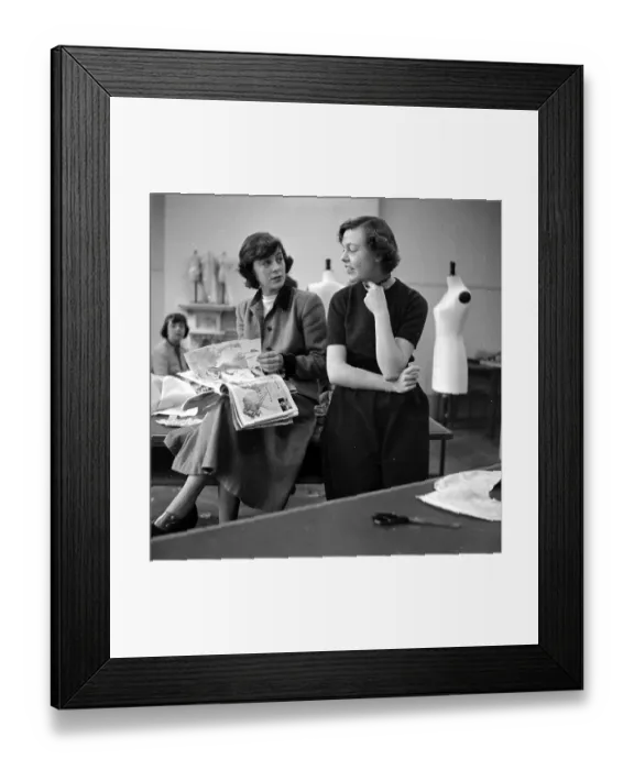 Framed Print : Student Chat Framed Print : Student Chat