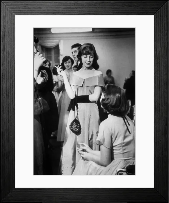 Framed Print : Fashion Students Framed Print : Fashion Students