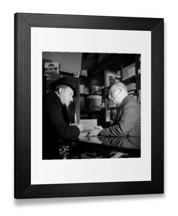 Framed Print : Buying A Cigar Framed Print : Buying A Cigar