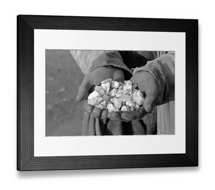 Framed Print : Baryte Ore Framed Print : Baryte Ore