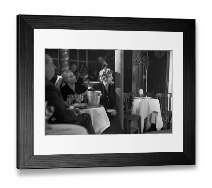 Framed Print : Cabaret Audience Framed Print : Cabaret Audience