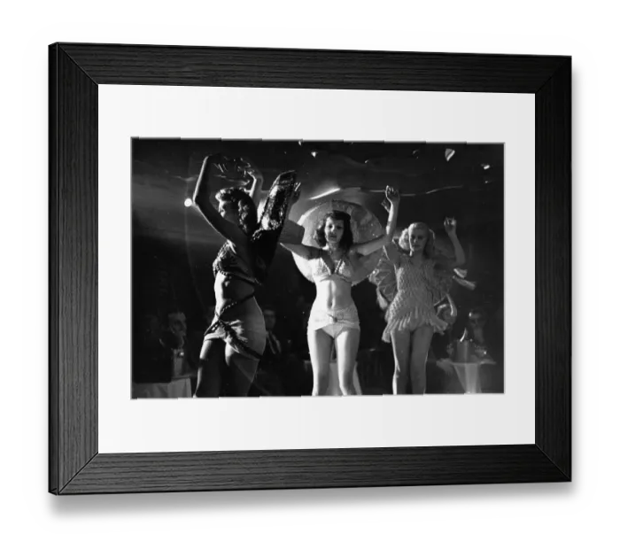 Framed Print : Cabaret Dancers Framed Print : Cabaret Dancers