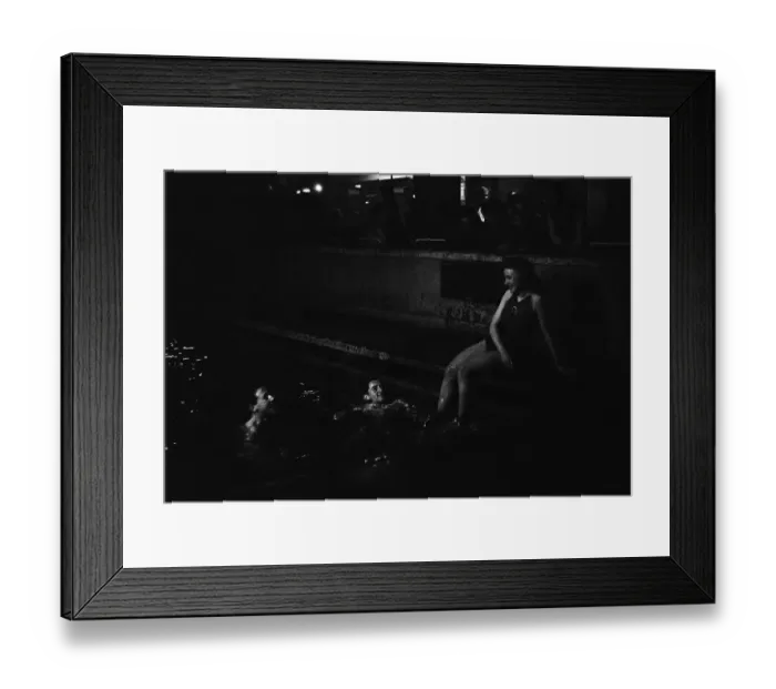 Framed Print : Swimming In Peckham Framed Print : Swimming In Peckham