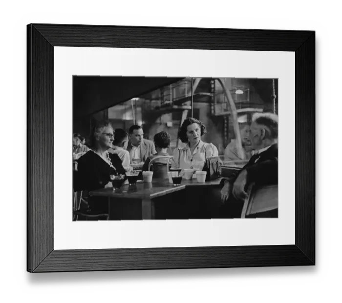 Framed Print : Health Centre Cafe