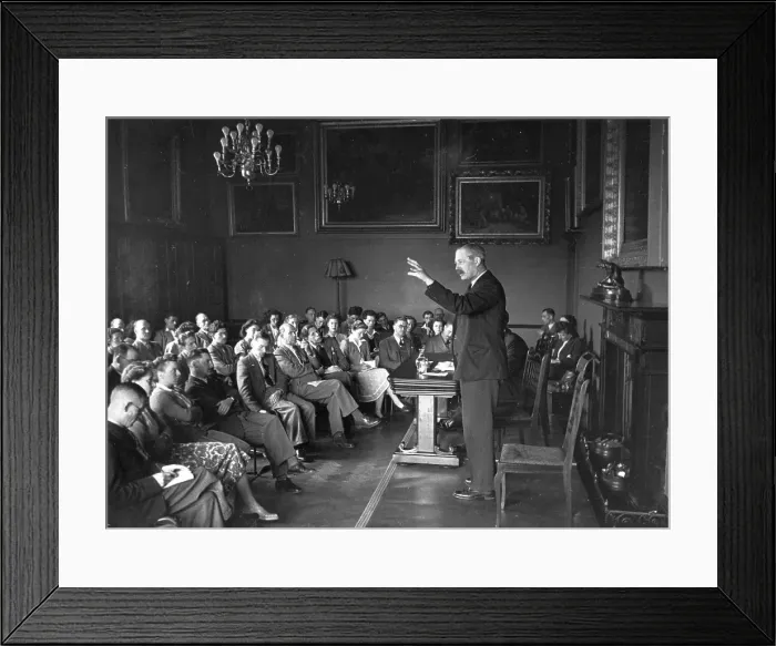 Framed Print : Macmillan Address Framed Print : Macmillan Address