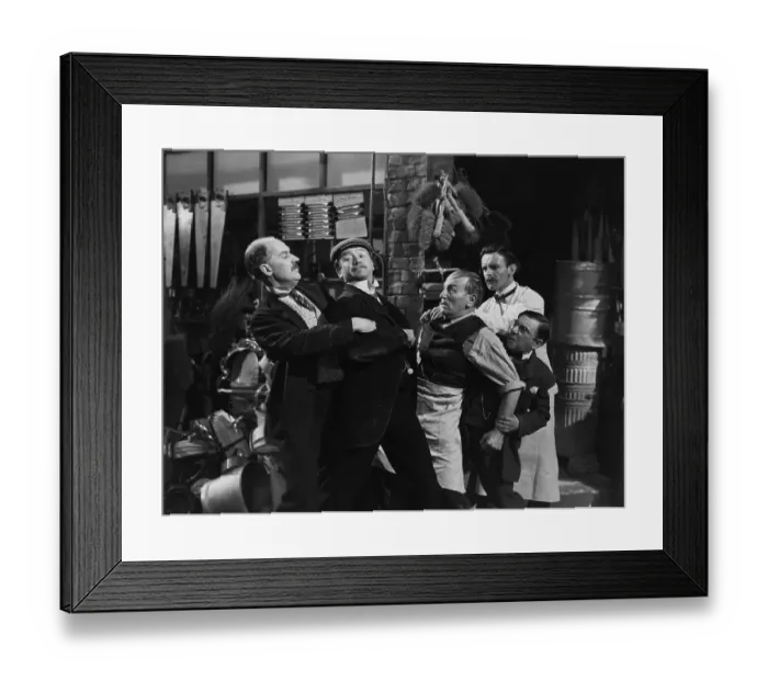 Framed Print : Fight Scene Framed Print : Fight Scene