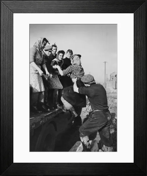 Framed Print : Truck To Work Framed Print : Truck To Work