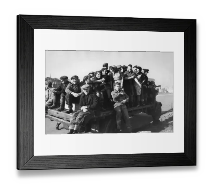 Framed Print : Fisher Folk Framed Print : Fisher Folk
