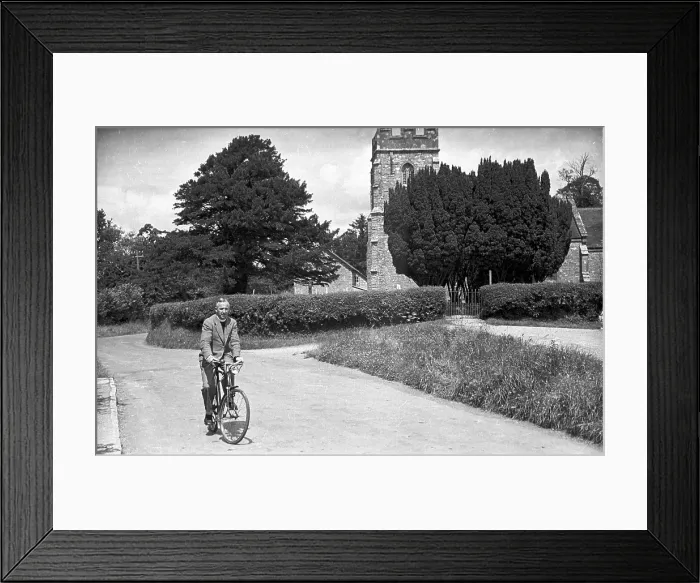 Framed Print : Parish Business