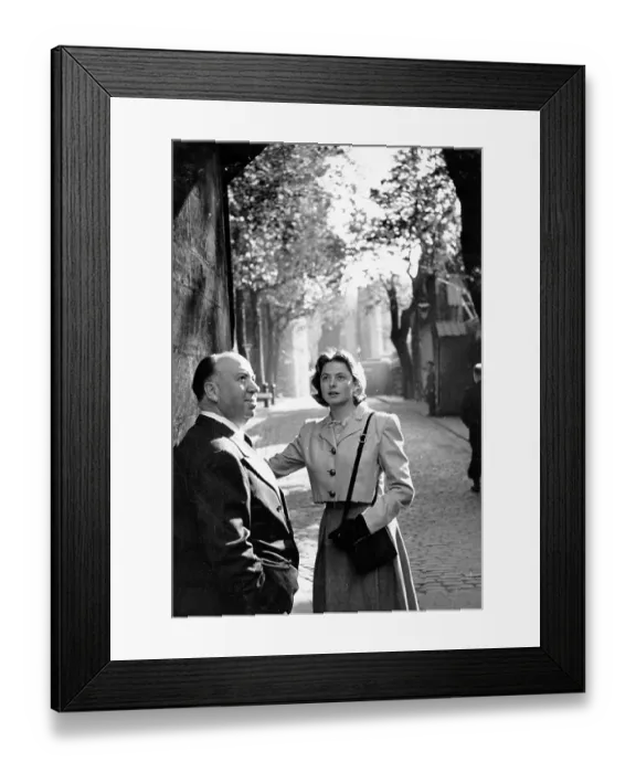 Framed Print : Bergman In London Framed Print : Bergman In London