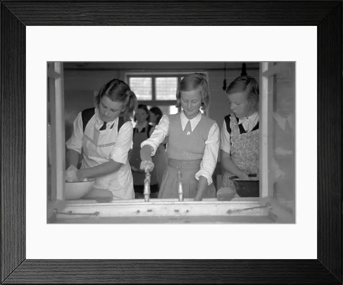 Framed Print : Cookery Class Framed Print : Cookery Class