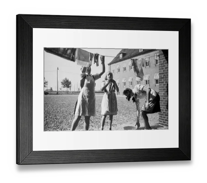 Framed Print : Hanging Out Washing Framed Print : Hanging Out Washing
