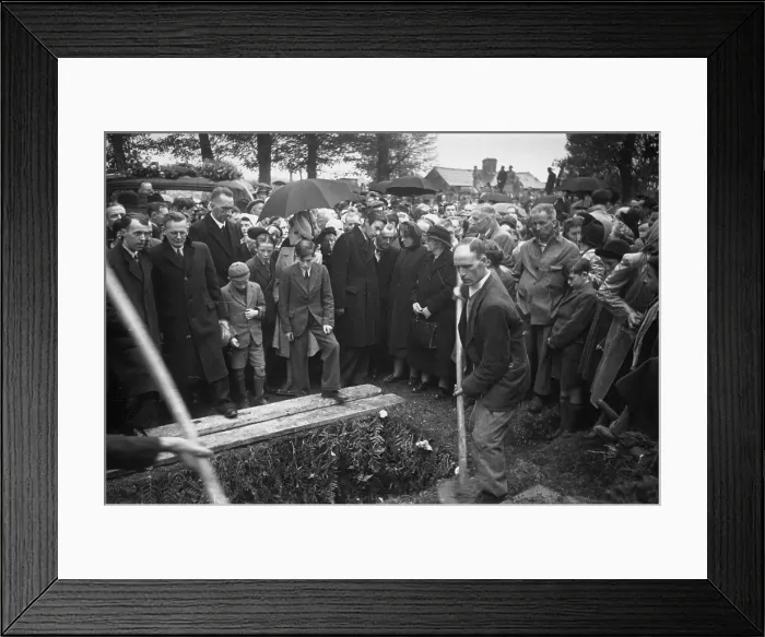 Framed Print : Yeats Funeral Framed Print : Yeats Funeral