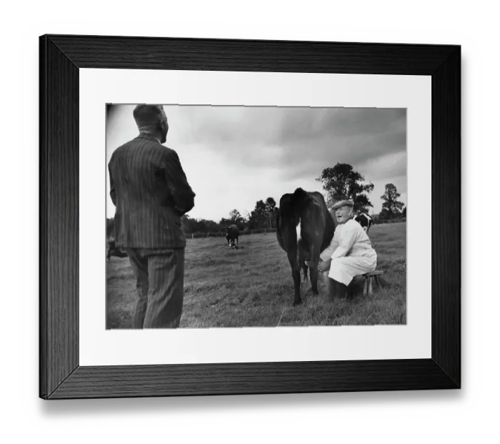 Framed Print : Pastoral Visit