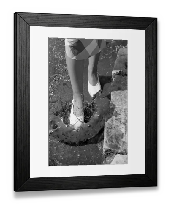Framed Print : Waterproof Shoes Framed Print : Waterproof Shoes