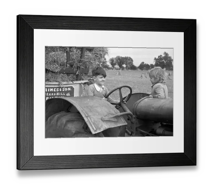 Framed Print : At The Wheel Framed Print : At The Wheel