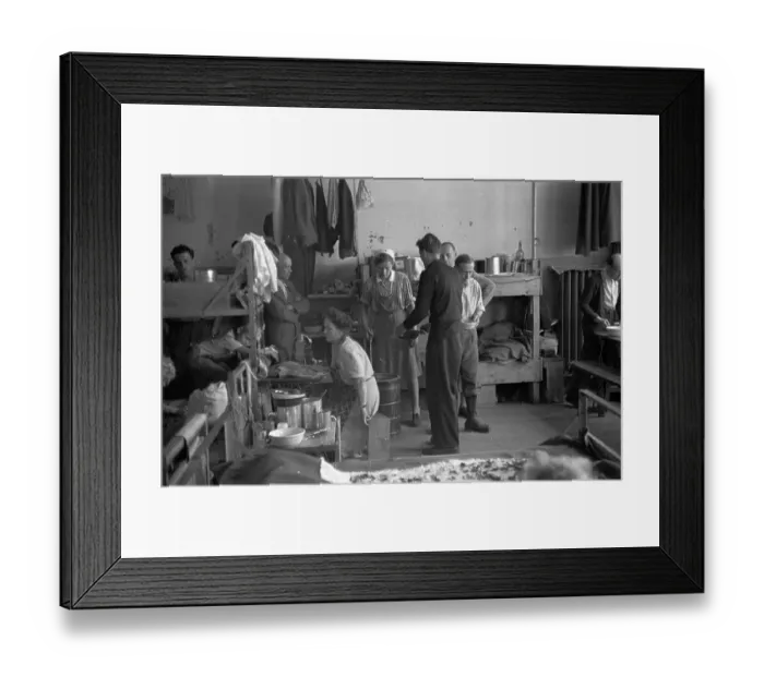 Framed Print : Refugee Camp Framed Print : Refugee Camp