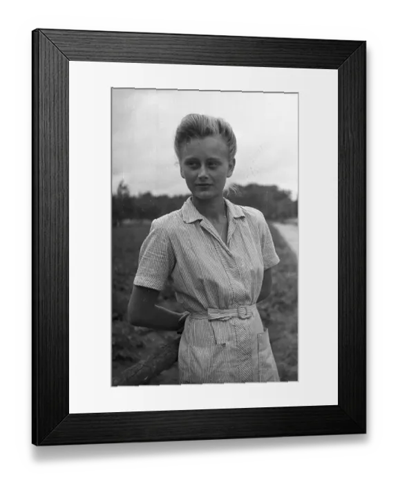 Framed Print : Czech Refugee Framed Print : Czech Refugee