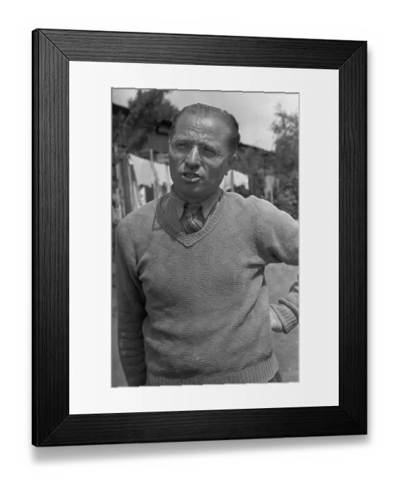 Framed Print : Czech Refugee Framed Print : Czech Refugee