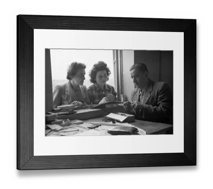 Framed Print : Czech Refugees Framed Print : Czech Refugees
