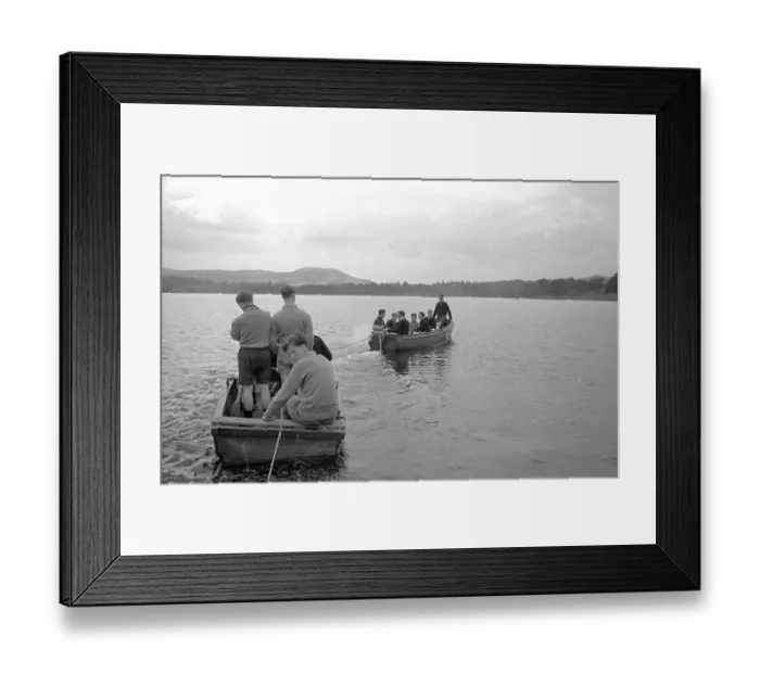 Framed Print : Boating Boys Framed Print : Boating Boys