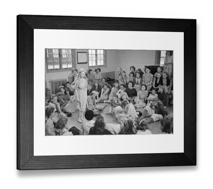 Framed Print : Drama Lesson Framed Print : Drama Lesson