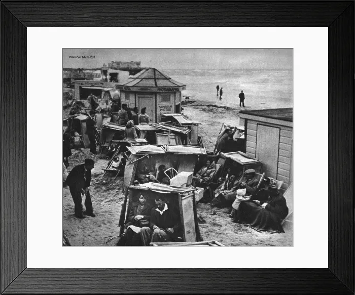 Framed Print : English Seaside Framed Print : English Seaside