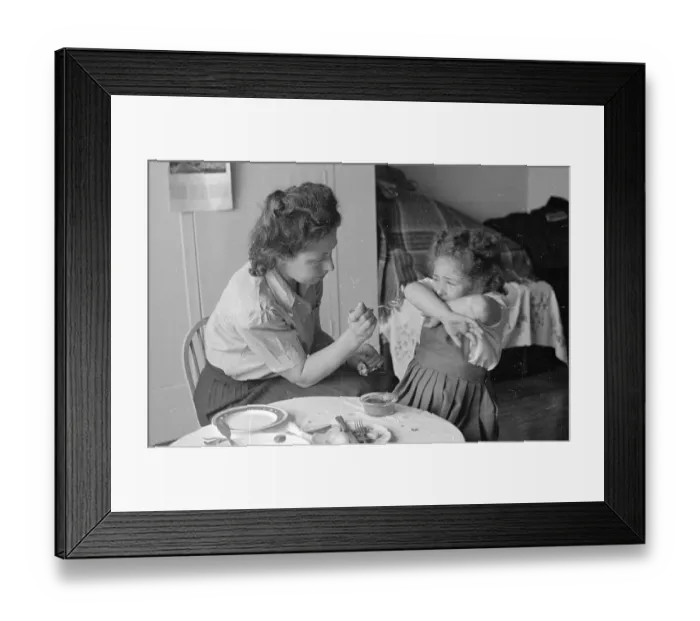 Framed Print : Dinner Tantrum Framed Print : Dinner Tantrum