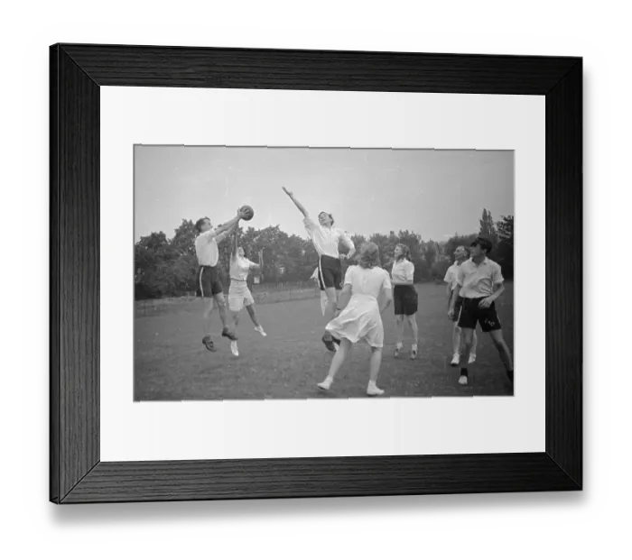 Framed Print : Korf-Ball Team Framed Print : Korf-Ball Team