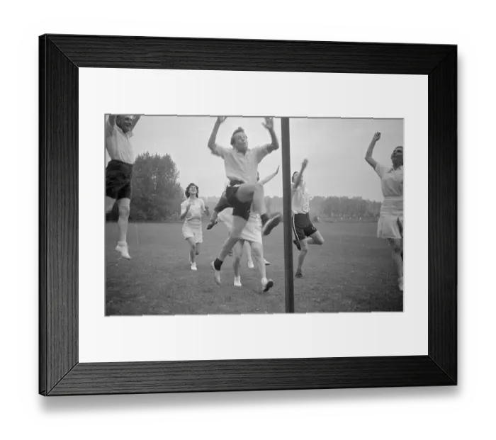 Framed Print : Korf-Ball Action Framed Print : Korf-Ball Action