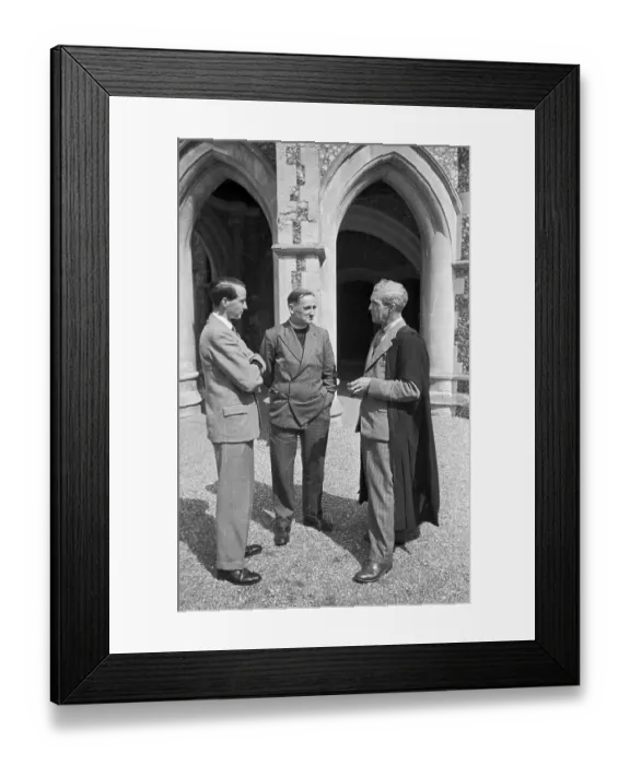 Framed Print : Big Men On Campus