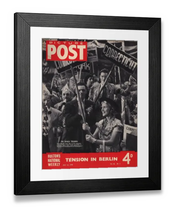 Framed Print : The Dewey Triumph Framed Print : The Dewey Triumph