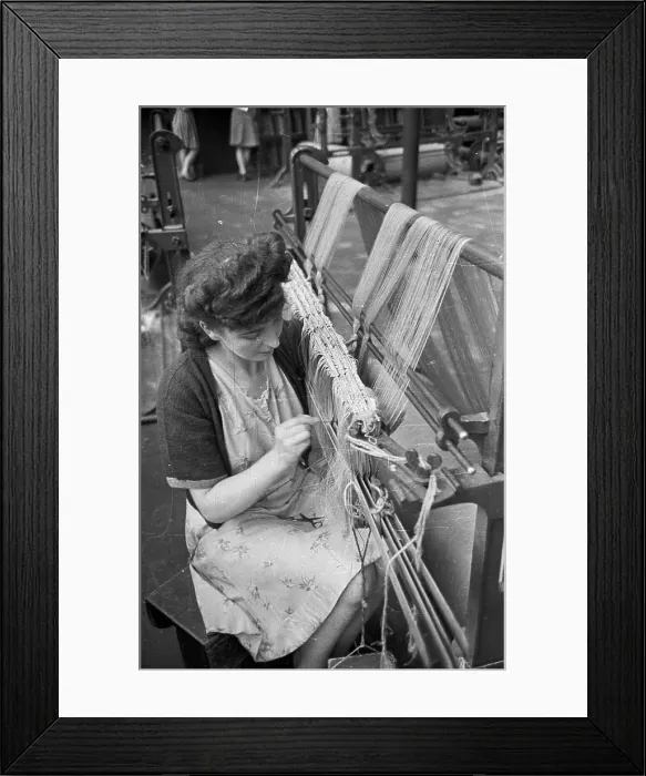 Framed Print : Ready To Weave Framed Print : Ready To Weave